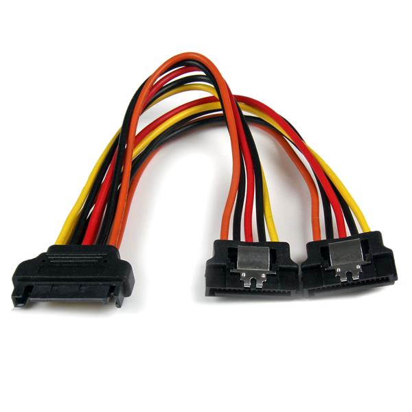 StarTech.com 6in Latching SATA Power Y Adapter - NWT FM SOLUTIONS - YOUR CATERING WHOLESALER
