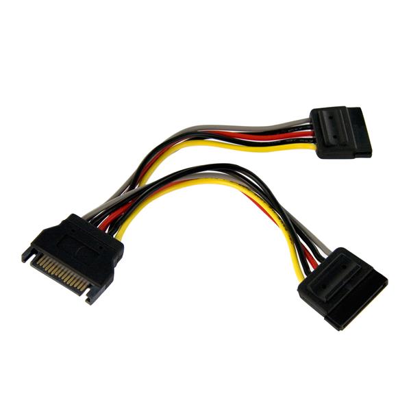 StarTech.com 6in SATA Power Y Splitter Cable - NWT FM SOLUTIONS - YOUR CATERING WHOLESALER