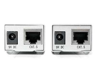 StarTech.com Serial DB9 RS232 Extender Over Cat 5