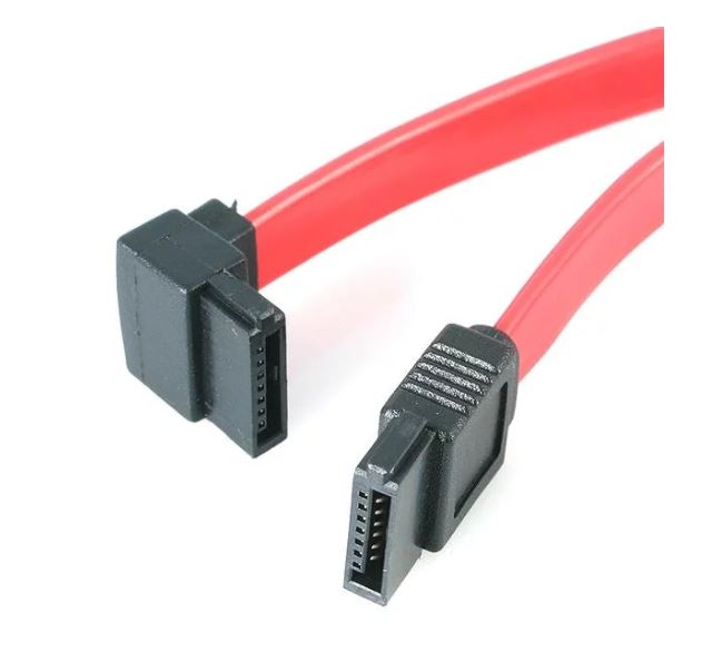 StarTech.com 12in SATA to Left Angle SATA Cable - NWT FM SOLUTIONS - YOUR CATERING WHOLESALER