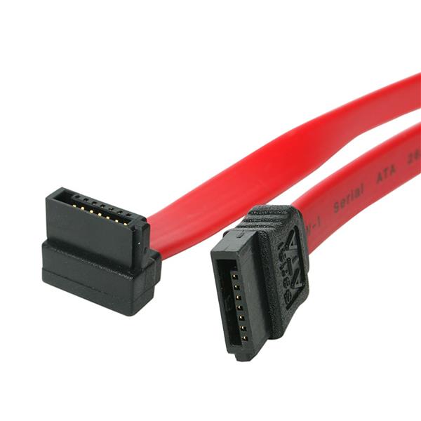 StarTech.com 12in SATA to Right Angle SATA Cable - NWT FM SOLUTIONS - YOUR CATERING WHOLESALER