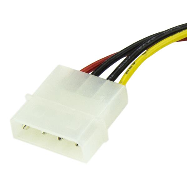 StarTech.com 6in Molex to SATA Power Adapter