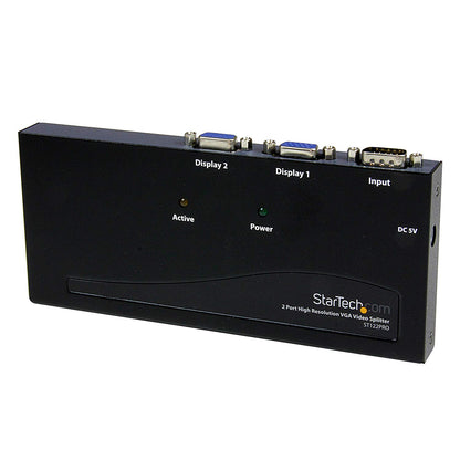 StarTech.com 2 Port High Res VGA Video Splitter - NWT FM SOLUTIONS - YOUR CATERING WHOLESALER