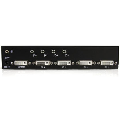 StarTech.com 4 Port DVI Video Splitter with Audio