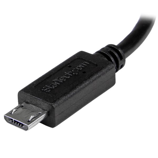 StarTech.com 8in USB OTG Cable Micro USB to Mini USB
