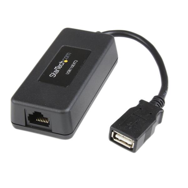 StarTech.com 40m 1 Port USB over Cat5 Cat6 Extender