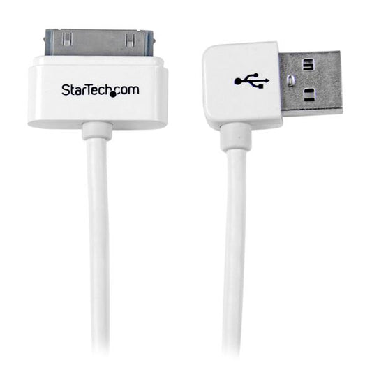 StarTech.com 1m Apple 30 pin Dock to Left Angle USB - NWT FM SOLUTIONS - YOUR CATERING WHOLESALER