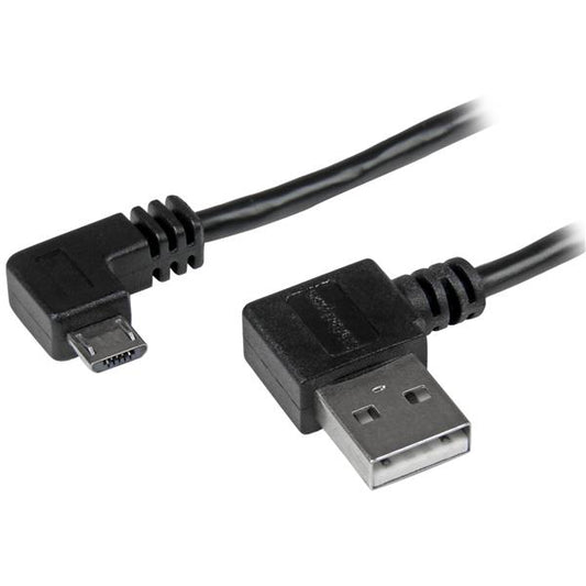 StarTech.com 2m Right Angle Micro USB Cable - NWT FM SOLUTIONS - YOUR CATERING WHOLESALER