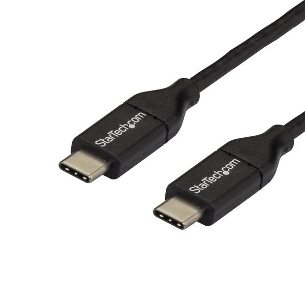 StarTech.com 3m USB C to USB C Black Cable - NWT FM SOLUTIONS - YOUR CATERING WHOLESALER