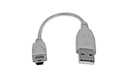 StarTech.com 6in USB 2.0 A to Mini USB B Cable - NWT FM SOLUTIONS - YOUR CATERING WHOLESALER