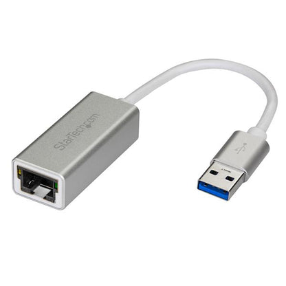StarTech.com USB 3.0 to GbE Network Adapter Silver - NWT FM SOLUTIONS - YOUR CATERING WHOLESALER