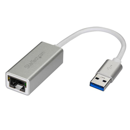 StarTech.com USB 3.0 to GbE Network Adapter Silver - NWT FM SOLUTIONS - YOUR CATERING WHOLESALER