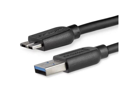 StarTech.com 2m Slim SuperSpeed USB 3.0 Micro B Cable - NWT FM SOLUTIONS - YOUR CATERING WHOLESALER