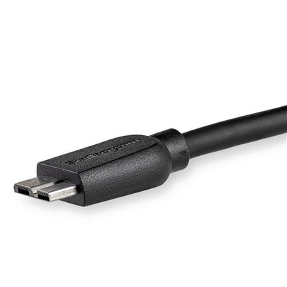 StarTech.com 2m Slim SuperSpeed USB 3.0 Micro B Cable