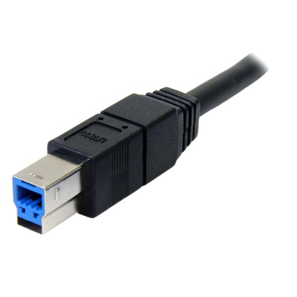 StarTech.com 3m Black SuperSpeed USB 3.0 Cable