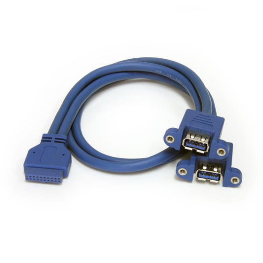 StarTech.com 2 Port Panel Mount USB 3.0 Cable - NWT FM SOLUTIONS - YOUR CATERING WHOLESALER
