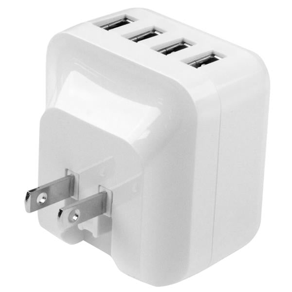 StarTech.com 4 Port USB Wall Charger 34W 6.8A