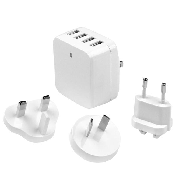 StarTech.com 4 Port USB Wall Charger 34W 6.8A