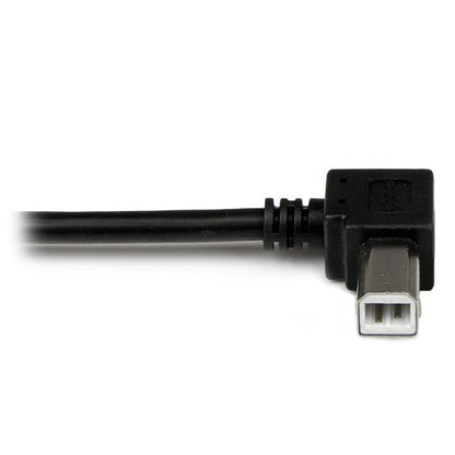 StarTech.com 1m USB 2.0 A to Left Angle B Cable