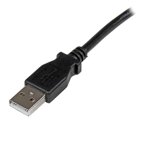StarTech.com 2m USB 2.0 A to Left Angle B Cable