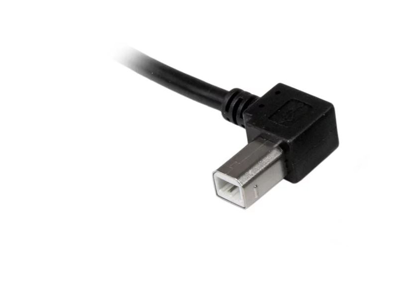 StarTech.com 2m USB 2.0 A to Left Angle B Cable