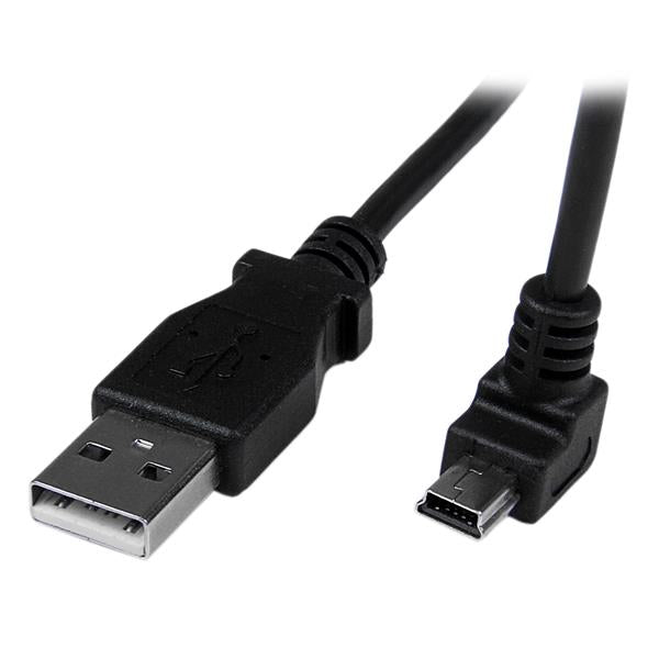 StarTech.com 2m Mini USB Cable A to Down Angle Mini B - NWT FM SOLUTIONS - YOUR CATERING WHOLESALER