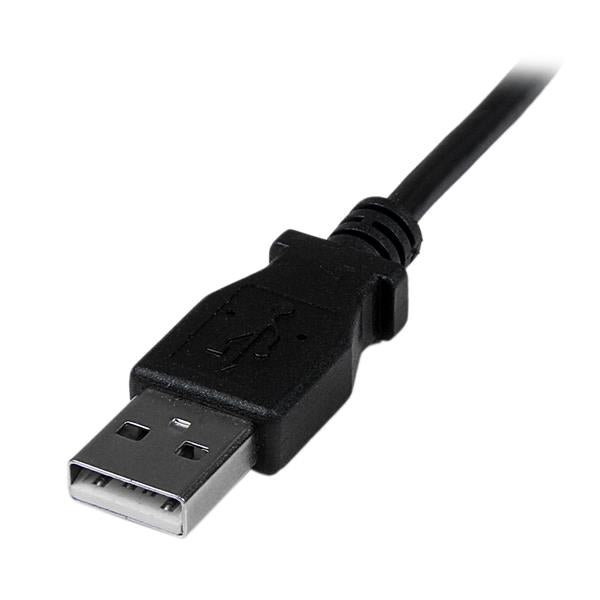 StarTech.com 2m Mini USB Cable A to Down Angle Mini B