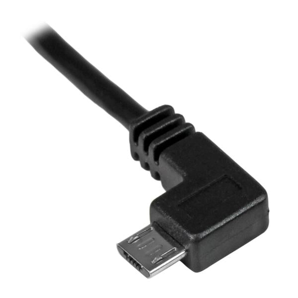 StarTech.com 1M A To Left Angle Micro USB Cable