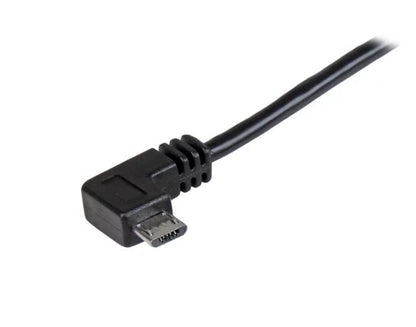 StarTech.com 1m A to Right Angle Micro USB Cable