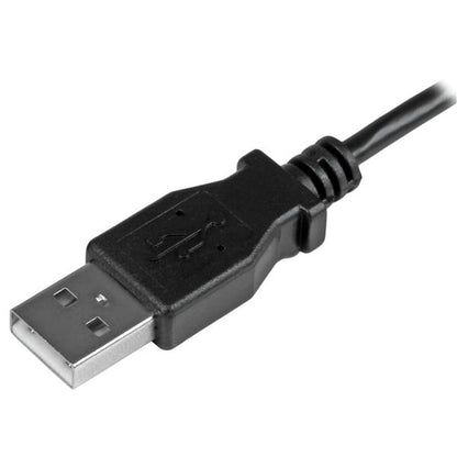 StarTech.com 2m A to Left Angle Micro USB Cable