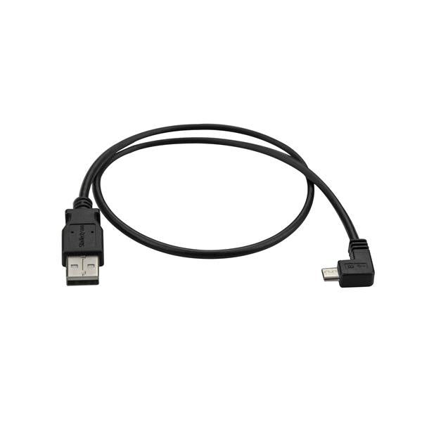 StarTech.com 0.5m Right Angle Micro USB Cable