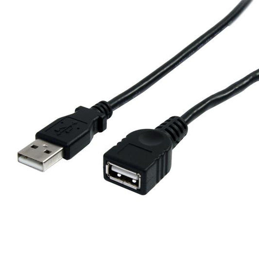 StarTech.com 3 ft Black USB 2.0 Extension Cable A to - NWT FM SOLUTIONS - YOUR CATERING WHOLESALER
