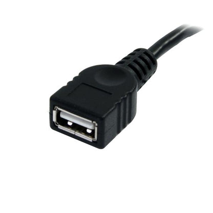 StarTech.com 3 ft Black USB 2.0 Extension Cable A to