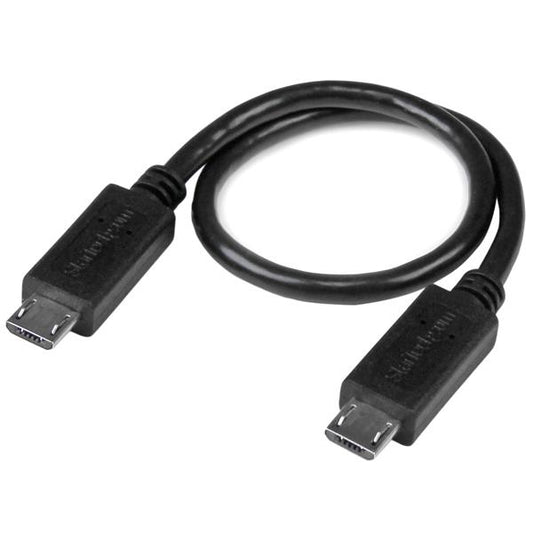 StarTech.com 8in Micro USB to Micro B M to M Cable - NWT FM SOLUTIONS - YOUR CATERING WHOLESALER