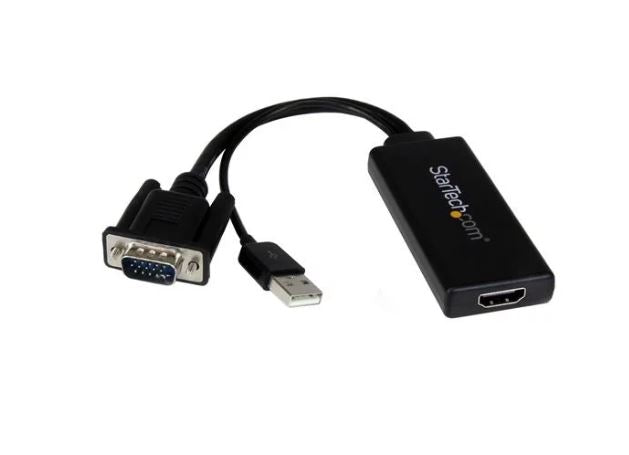 StarTech.com VGA to HDMI Adapter with USB Audio - NWT FM SOLUTIONS - YOUR CATERING WHOLESALER