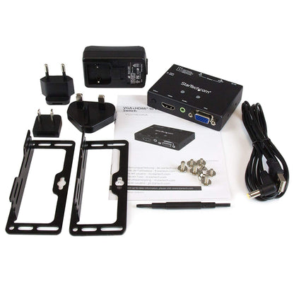 StarTech.com 2x1 VGA and HDMI to VGA Converter
