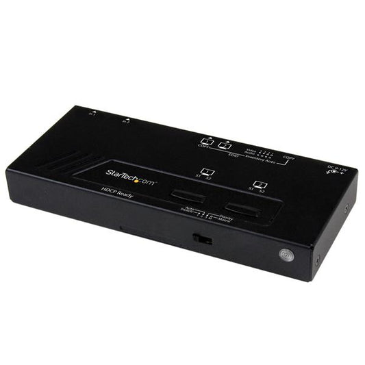 StarTech.com 2X2 HDMI Matrix Auto Switch - NWT FM SOLUTIONS - YOUR CATERING WHOLESALER