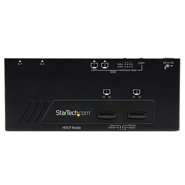 StarTech.com 2X2 HDMI Matrix Auto Switch
