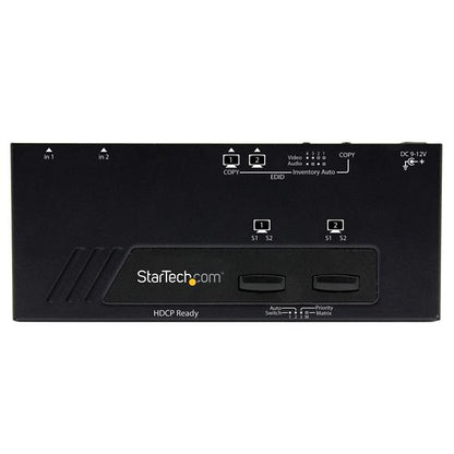 StarTech.com 2X2 HDMI Matrix Auto Switch