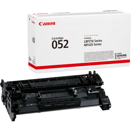 Canon 052BK Black Standard Capacity Toner Cartridge 3.1k pages - 2199C002 - NWT FM SOLUTIONS - YOUR CATERING WHOLESALER