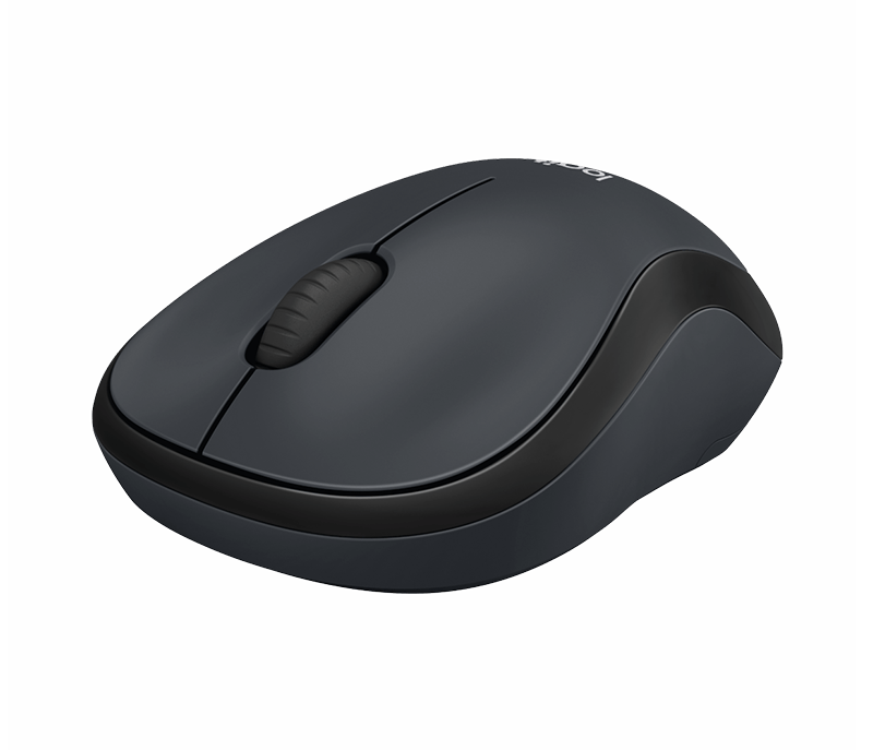 Logitech M220 Charcoal Wireless Mouse