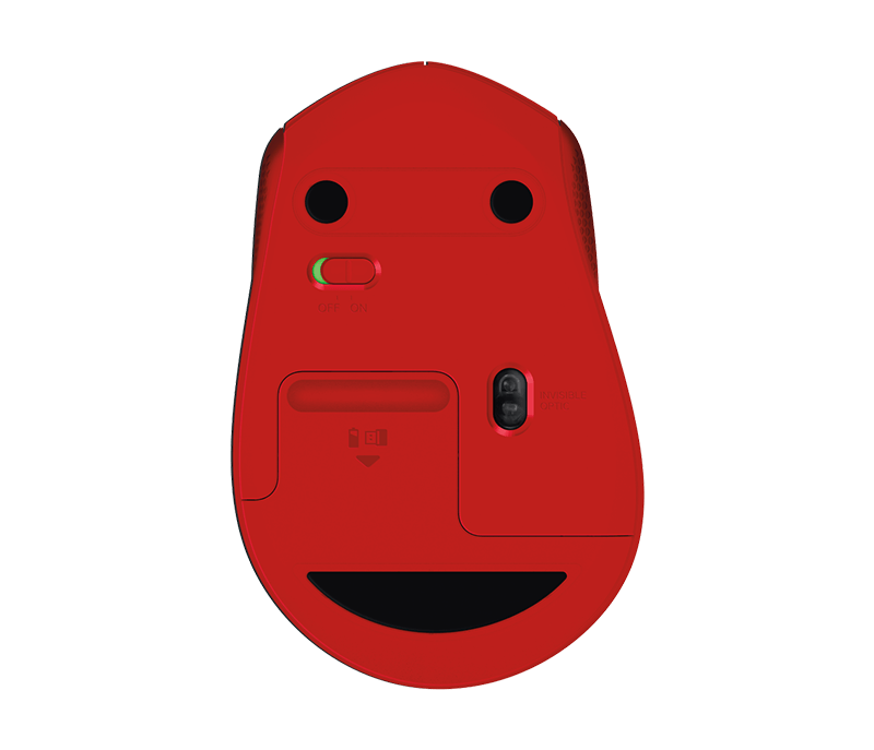 Logitech M330 Silent Red Mouse