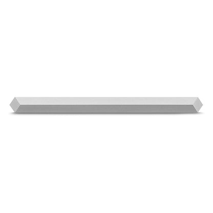 LaCie 1TB USB-C USB 3.0 Moon Silver External Hard Drive