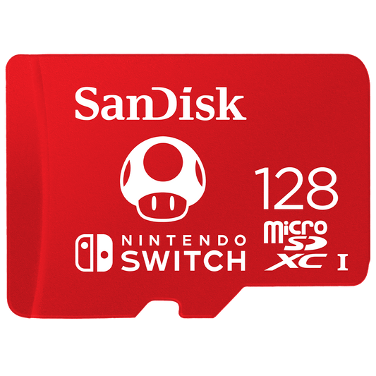 Sandisk 128GB Nintendo Switch MicroSDXC Memory Card - NWT FM SOLUTIONS - YOUR CATERING WHOLESALER