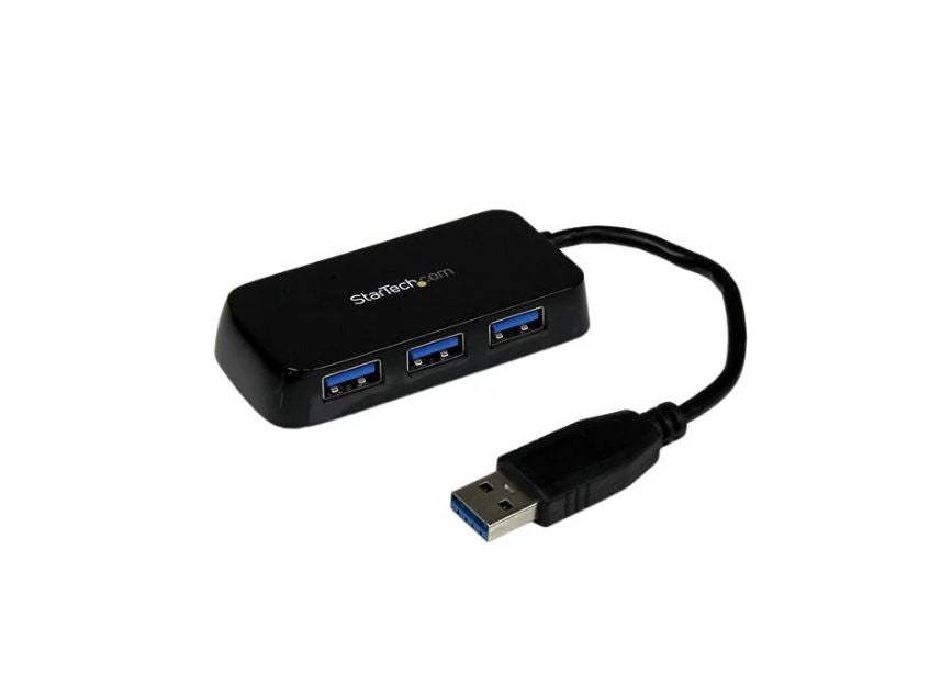 StarTech.com Portable 4 Port SuperSpeed Mini USB 3.0 - NWT FM SOLUTIONS - YOUR CATERING WHOLESALER