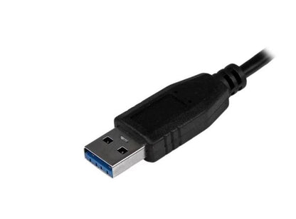 StarTech.com Portable 4 Port SuperSpeed Mini USB 3.0