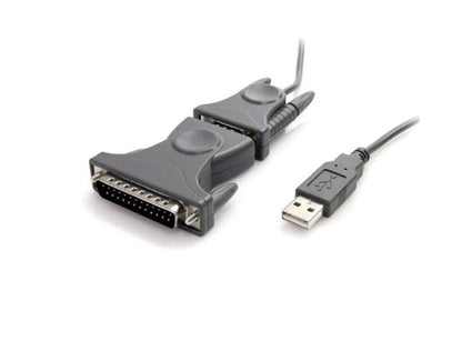 StarTech.com USB to RS232 DB9 DB25 Serial Adapter - NWT FM SOLUTIONS - YOUR CATERING WHOLESALER