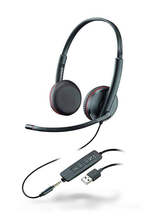 Poly Blackwire C3220 USB C Headset - NWT FM SOLUTIONS - YOUR CATERING WHOLESALER