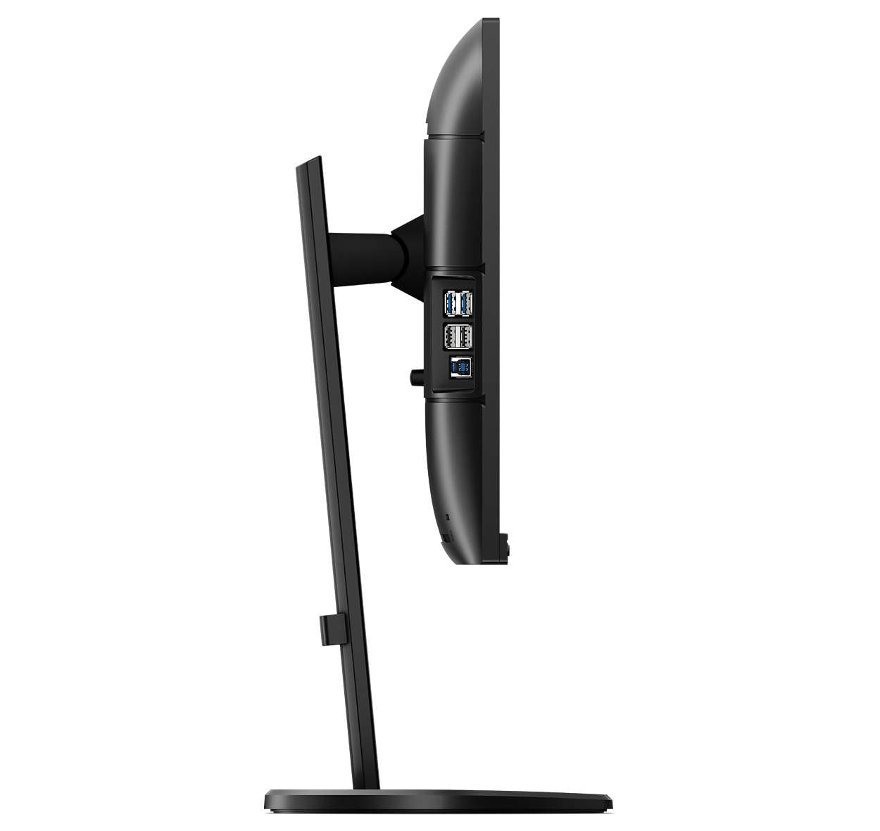 Philips 241B8QJEB 23.8 Inch 1920 x 1080 Pixels Full HD HDMI VGA DisplayPort DVI Monitor