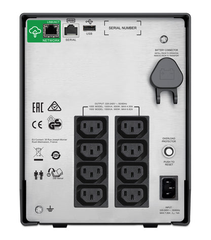 APC SMC1000IC UPS 1000VA 600W 8 Outlet